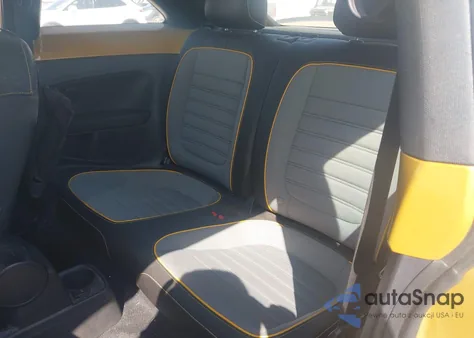 2017 Volkswagen Beetle 1.8T Dune from USA, damaged, VIN 3VWS17ATXHM622392